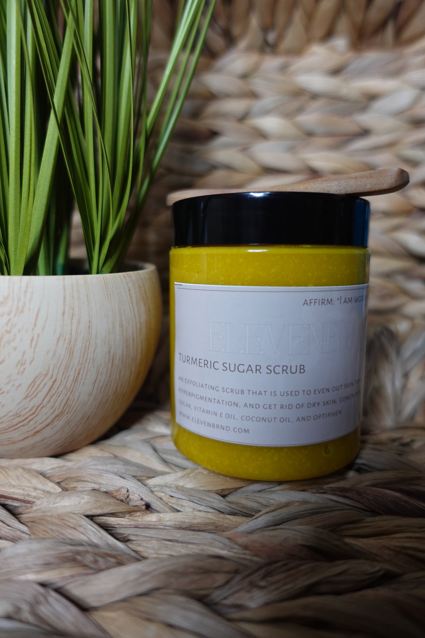 Turmeric Sugar Scrub